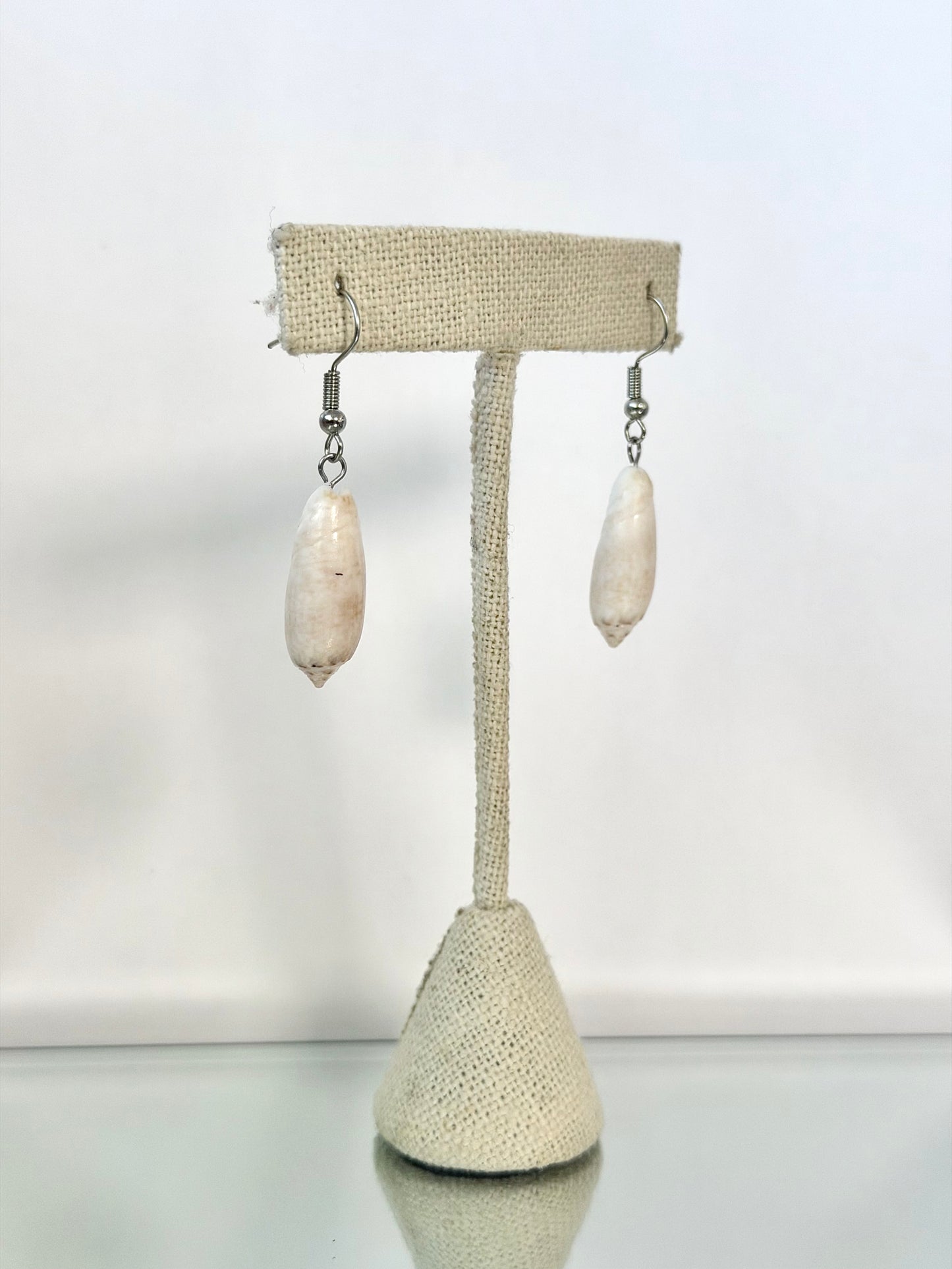Olive Shell Earrings