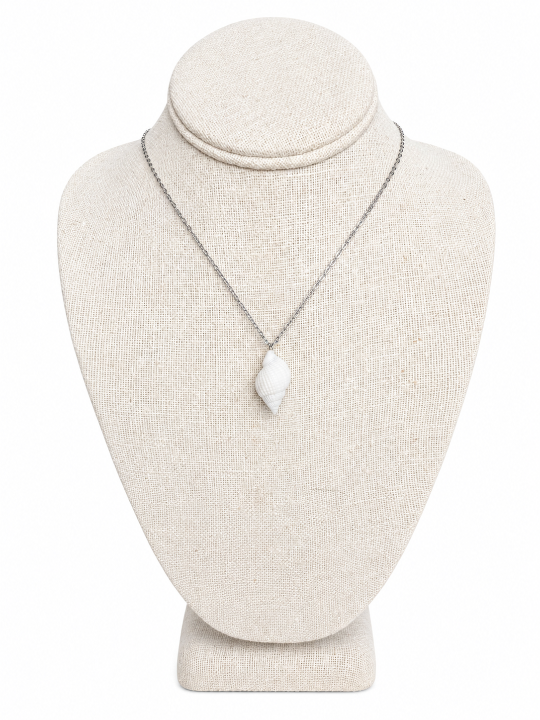 Albino Nutmeg Shell Necklace