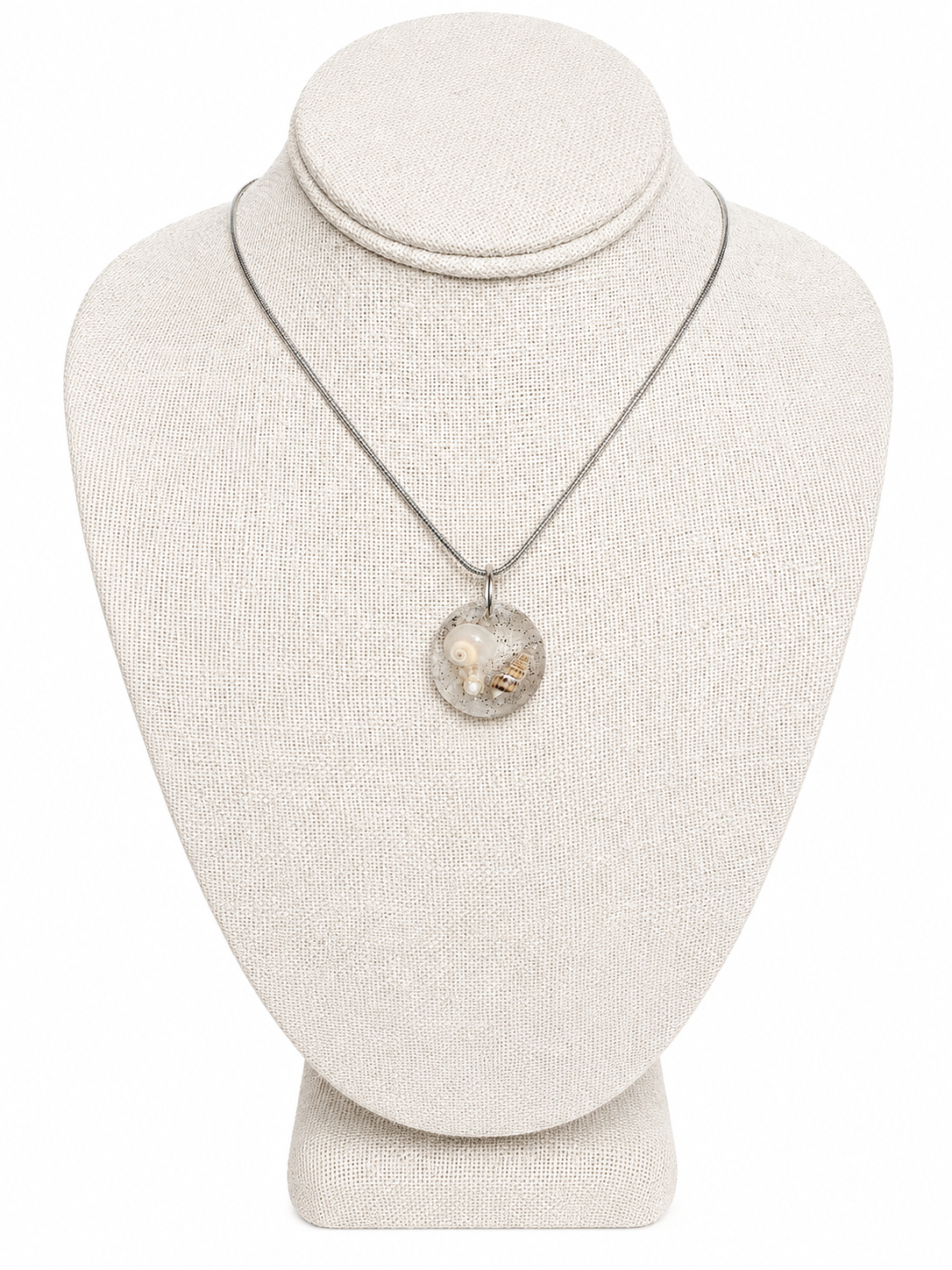 Tide Pool Resin Necklace