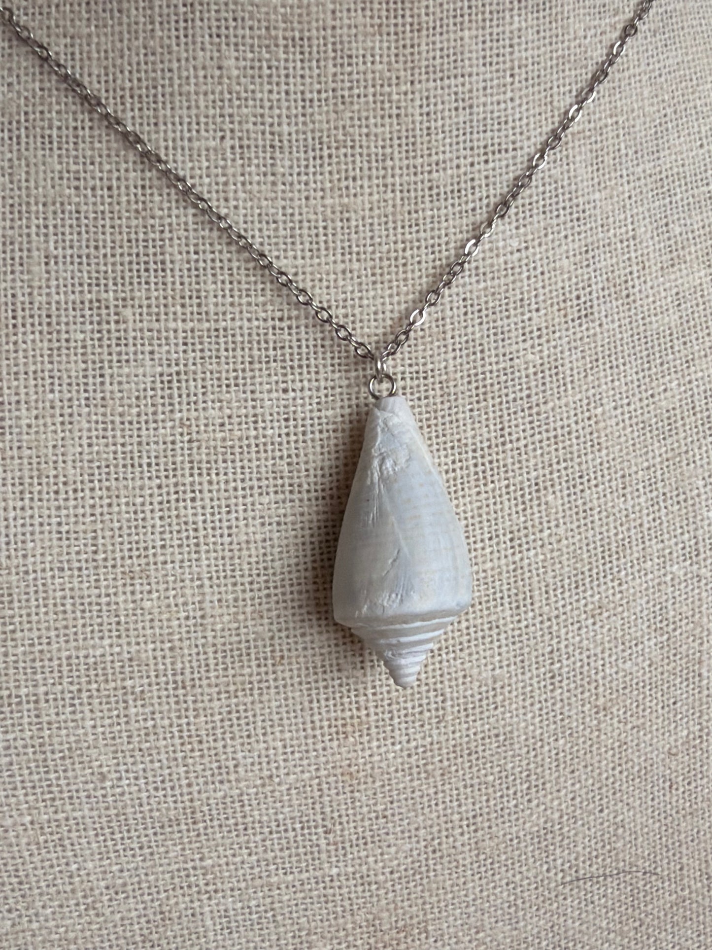 Blue Cone Shell Necklace
