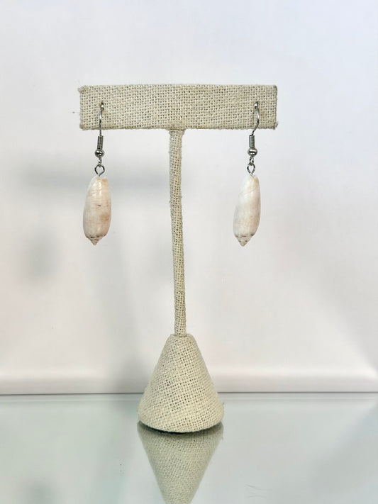 Olive Shell Earrings