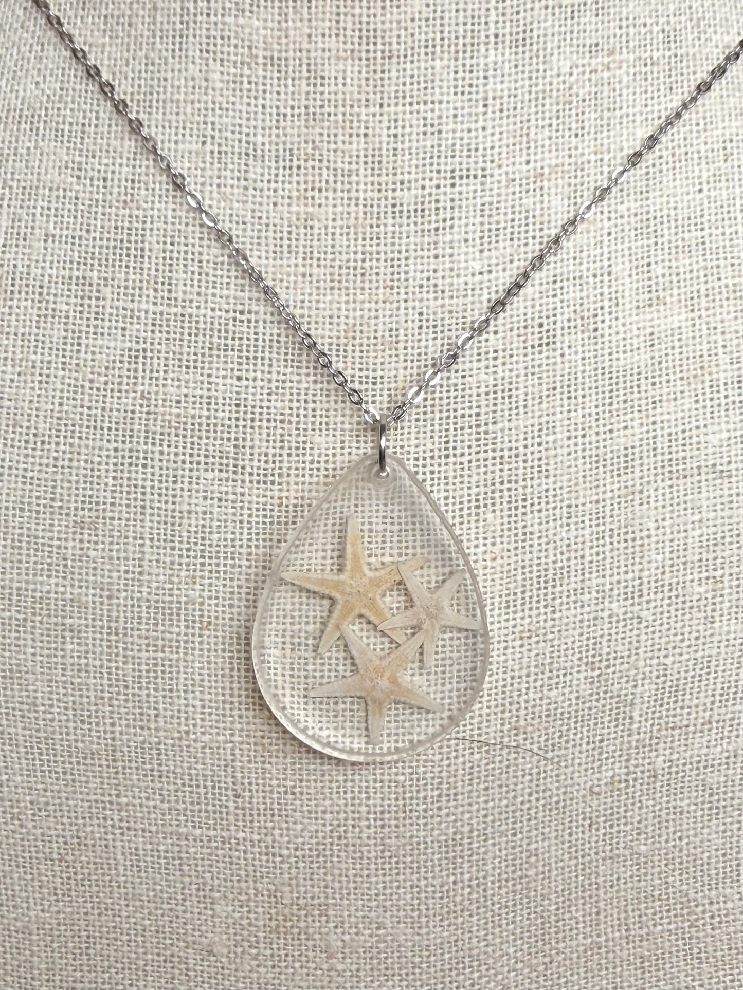 Starfish Resin Necklace