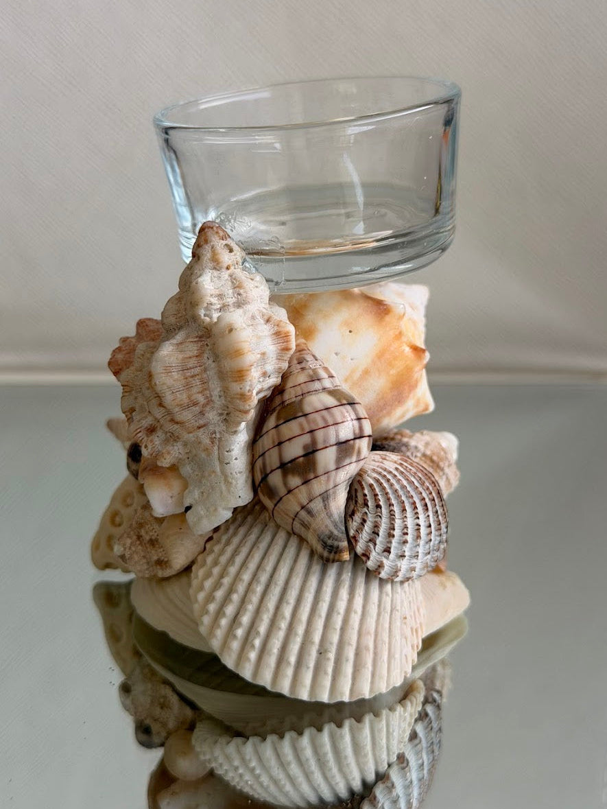 Seashell Tea Light Holder