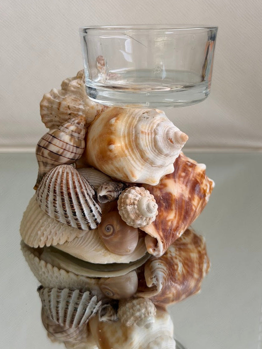 Seashell Tea Light Holder