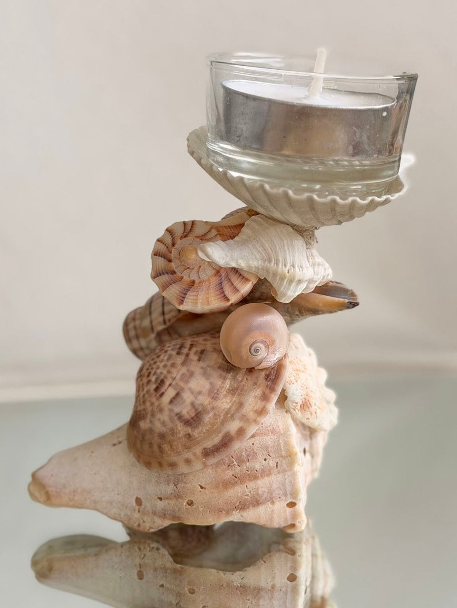 Seashell Tea Light Holder
