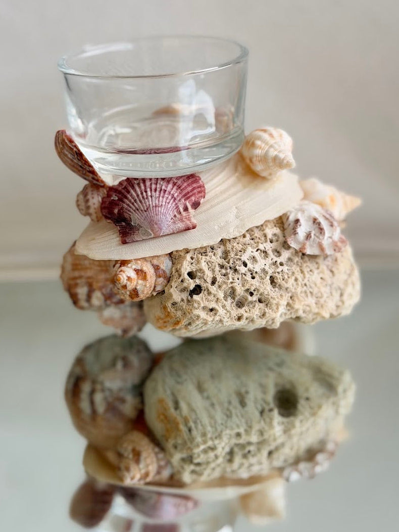 Seashell Tea Light Holder