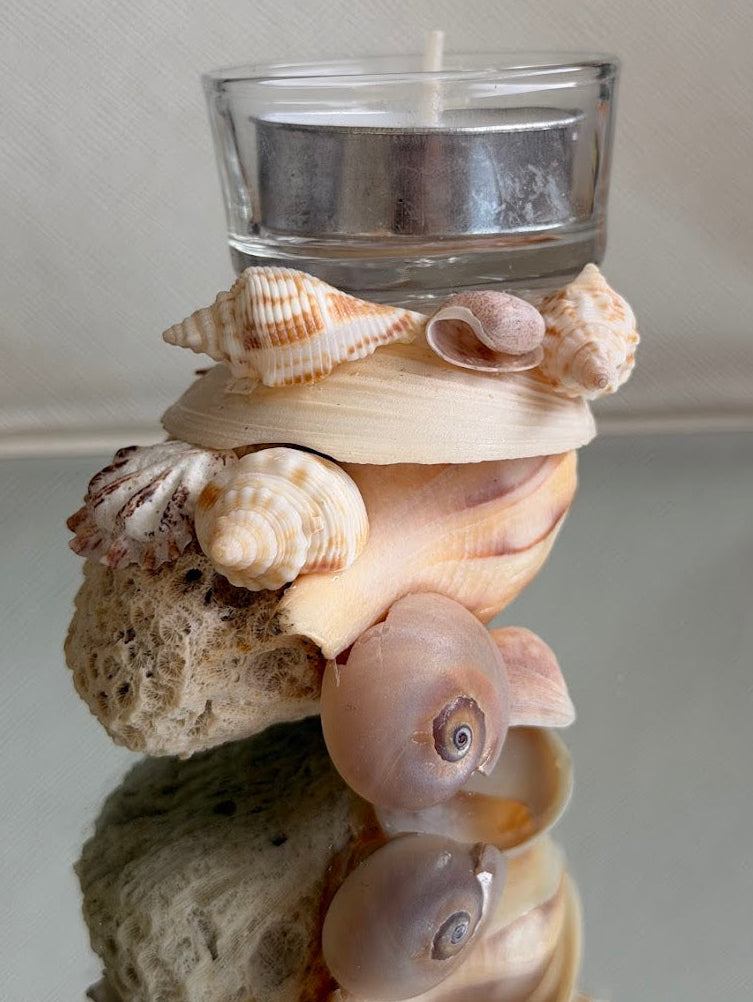 Seashell Tea Light Holder