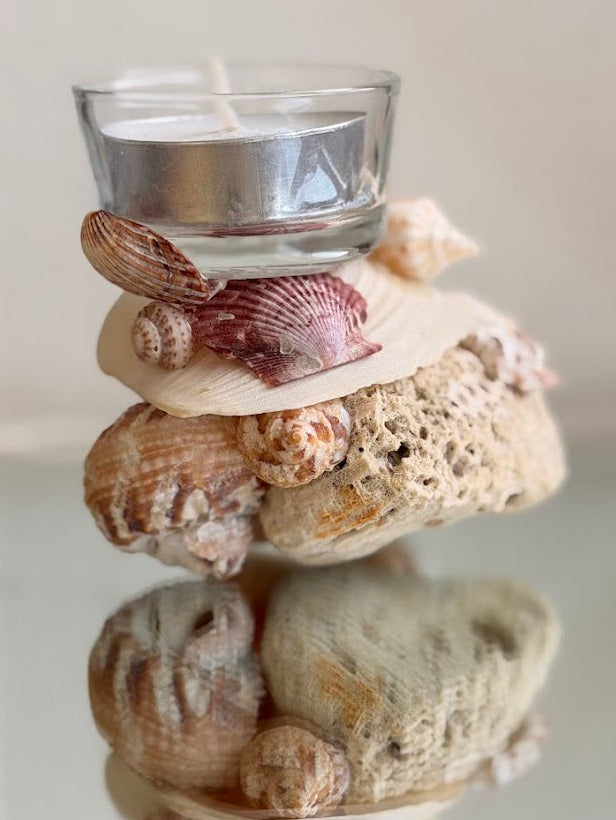 Seashell Tea Light Holder