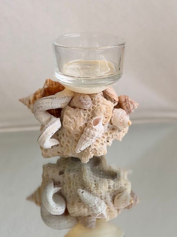 Seashell Tea Light Holder