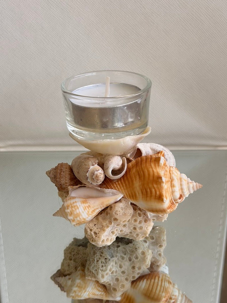 Seashell Tea Light Holder