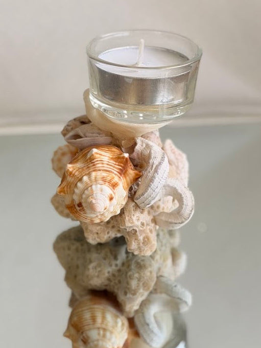 Seashell Tea Light Holder