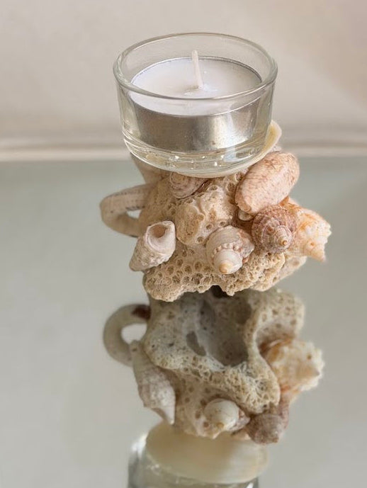 Seashell Tea Light Holder