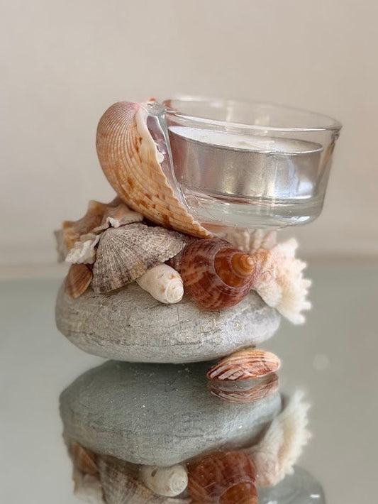 Seashell Tea Light Holder (B)