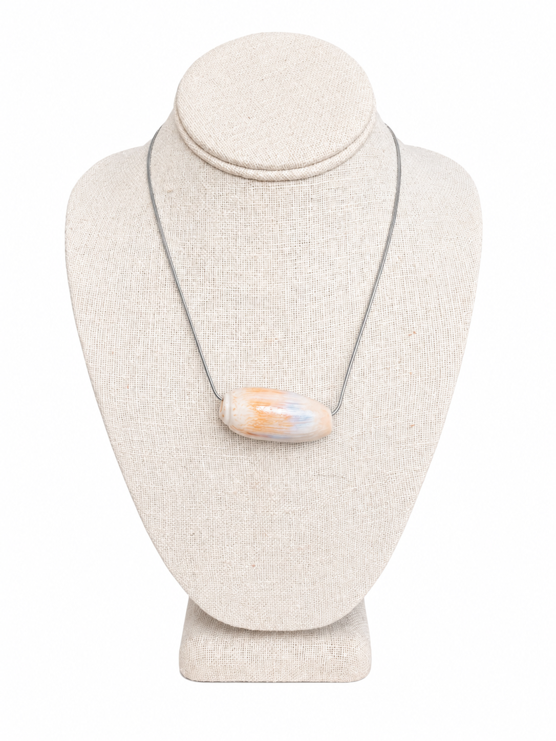 Rainbow Olive Shell Necklace